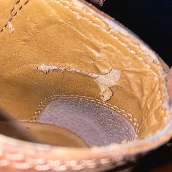 Lucky Brand Women's Basel Ankle Bootie Size 9 US Brown/Toffee Leather Zip - Picture 11 of 11